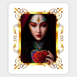 Another Interpretation of Mary Magdalene Sticker